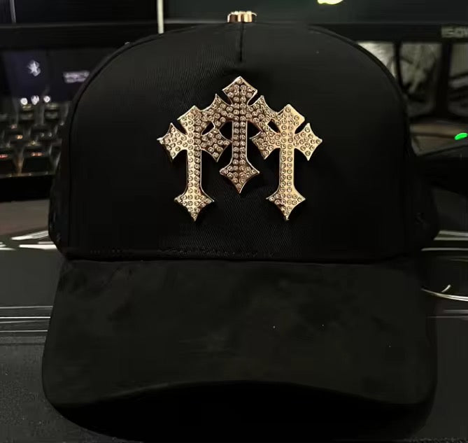 Gorra 3 cruces gold barbas hats